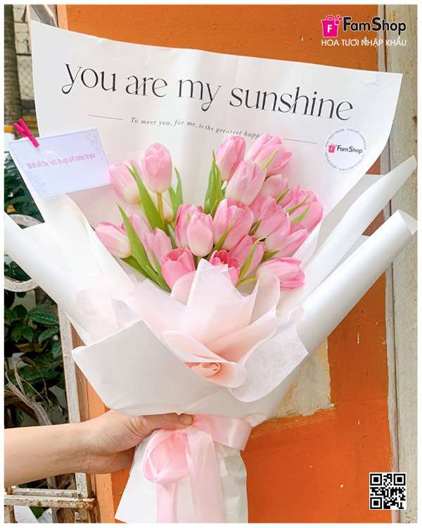Mua hoa tulip ở Hà Nội