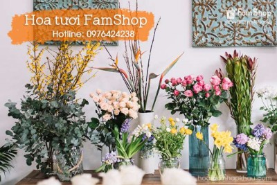 Shop hoa tươi đẹp chất lượng tại Hà Nội