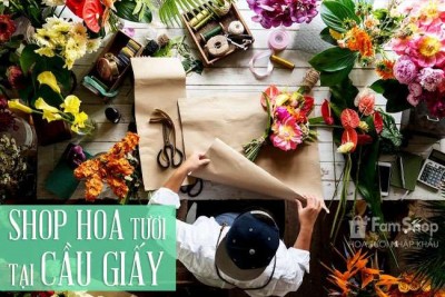 Shop hoa tươi tại Cầu Giấy