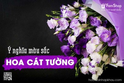 Ý nghĩa màu sắc hoa cát tường